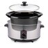 Alpina Slowcooker 3.5L 240W RVS/Zwart_