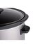 Alpina Slowcooker 3.5L 240W RVS/Zwart_