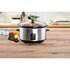 Alpina Slowcooker 3.5L 240W RVS/Zwart_