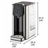 Caso HW660 Heetwaterdispenser 2.7L 2600W RVS/Zwart_