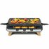 Tefal RE610D 3in1 8-Persoons Raclette Zwart/RVS/Hout_