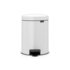 Brabantia Newicon Pedaalemmer 5L Wit_