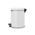 Brabantia Newicon Pedaalemmer 5L Wit_