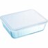 Pyrex Cook & Freeze Glazen Ovenschaal + Deksel 4L Transparant_