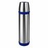 Emsa 502472 Captain Isoleerfles 0.5L RVS/Blauw_