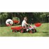 Dolu Traptractor met Aanhanger en Lader Rood/Zwart_