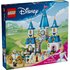 Lego Disney Princess 43275 Assepoesters Kasteel en Paardenkoets_