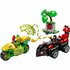 Lego Spidey and Friends 11198 Spin en Electro Achtervolging met Dinosaurusvoertuigen_