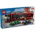 Lego City 60445 F1 Truck met RB20 en AMR24 F1 Auto's_