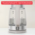 Tefal KI605B Glazen Waterkoker 1.7L 2200W Grijs/RVS_