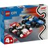 Lego City 60464 F1 Williams Racing en Haas F1 Racewagens_