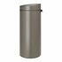 Brabantia Touch Bin New Afvalemmer 30L Platinum_