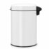 Brabantia Newicon Pedaalemmer 3L Wit_