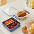 Rotho Memory Lunchbox Snack To Go 1L Horizon Blauw/Transparant_