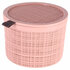 Curver Opbergmand Jute-Look Rond 2L Roze_