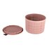 Curver Opbergmand Jute-Look Rond 2L Roze_