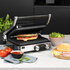 Princess 117310 Digital Grill Master Pro Grill RVS/Zwart_