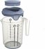 Rotho Fresh Mixbeker met Spatdeksel 1,5L Horizon Blauw_