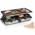 Princess 162645 Raclette 8 Grill Deluxe Zwart/RVS_