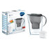 Brita Marella Waterfilterkan 2.4L Grijs/Transparant_